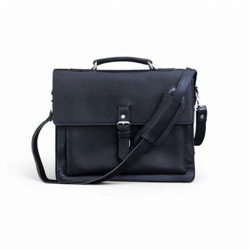 Leather laptop bag, College Bag, Leather Cross-Body Bag Briefcase