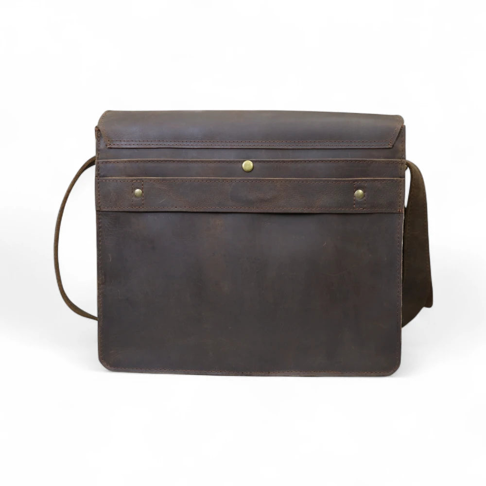 Back View – Rear Panel with Subtle Design and Shoulder Strap

