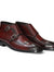 Burgundy boots from Posh Footwear, showcasing premium leather craftsmanship and stylish design.