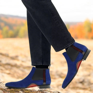 Handmade Men Chelsea Boots 