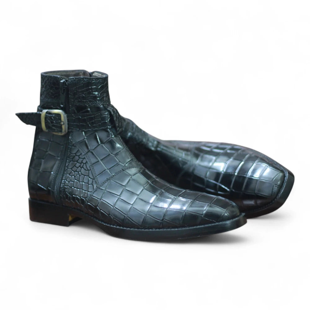 Heel: Stacked Leather Heel

