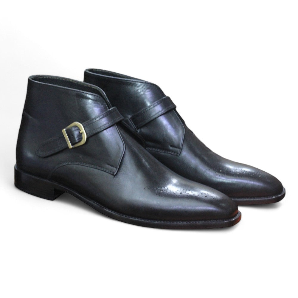 Black Jodhpurs Ankle Boots – Stylish Comfort by Posh Foot Wears 