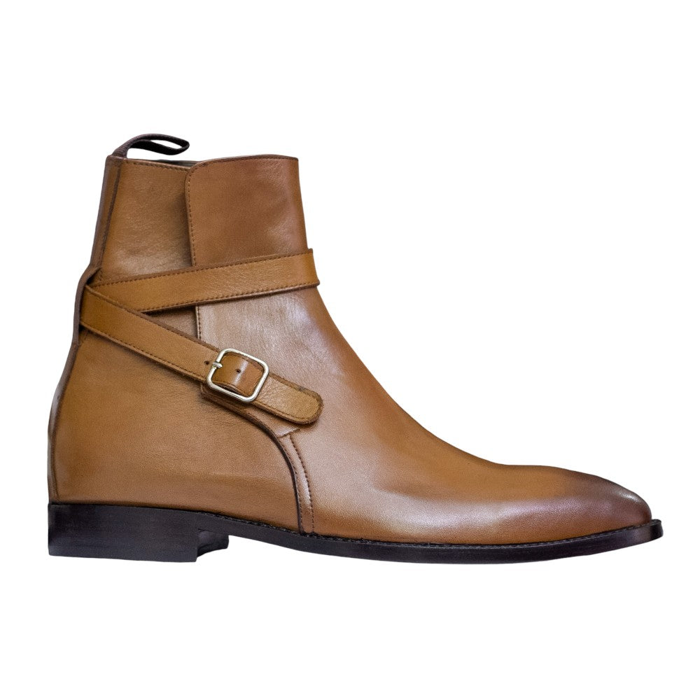 Men's Brown Jodhpurs Boot featuring premium leather and a classic design.
