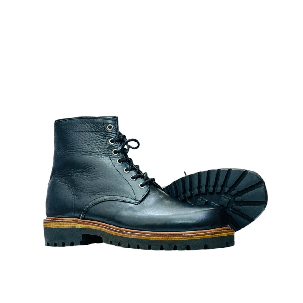 Ankle High Brown Leather Boot featuring premium leather and a classic design