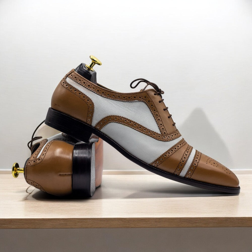 Men's British Oxford Leather Shoes | Classic Style & Timeless Elegance