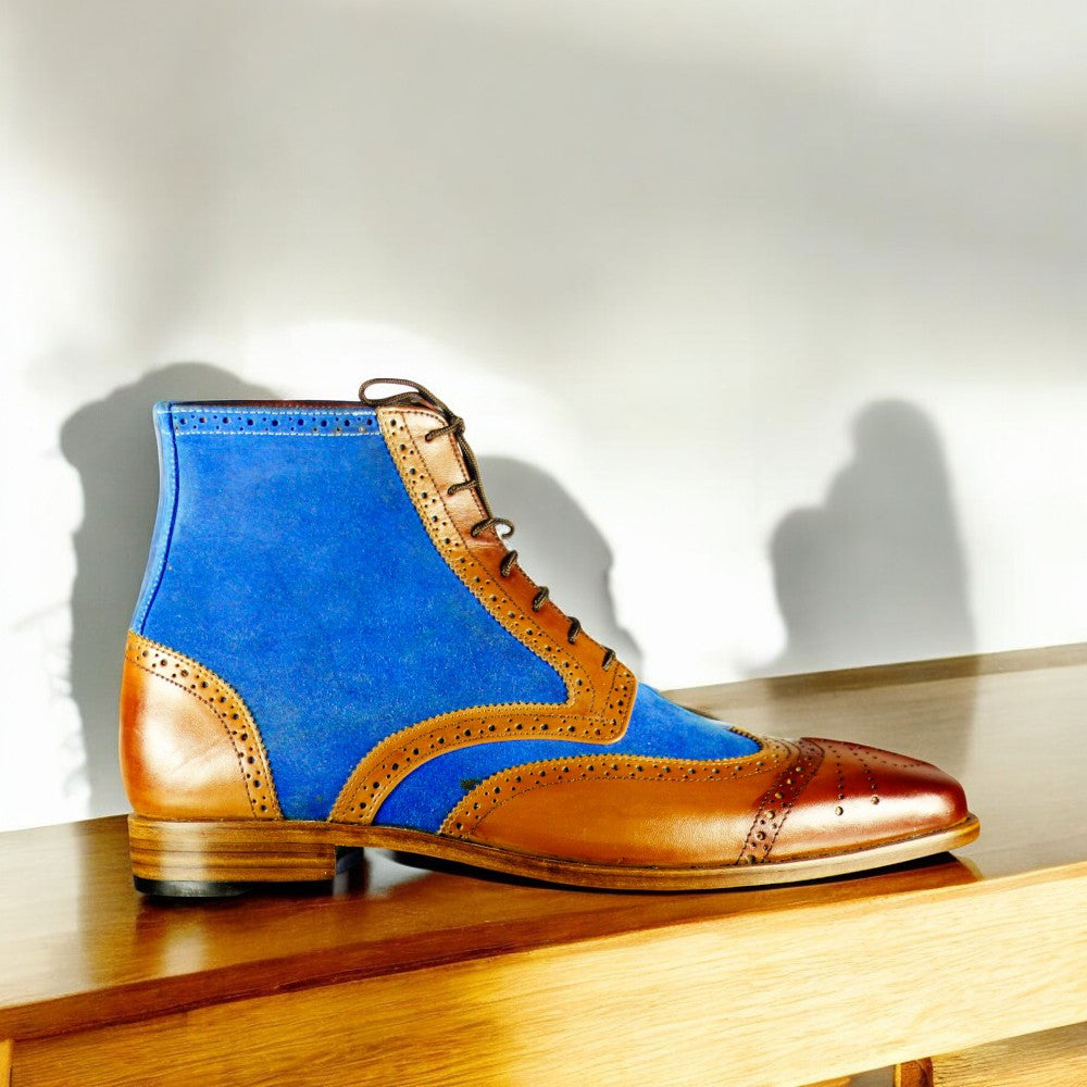 Men's Two Tone Ankle Boot featuring a stylish design with premium materials.