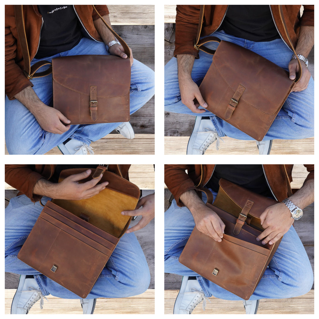 multi pictures for leather bags for mesn laptop bag