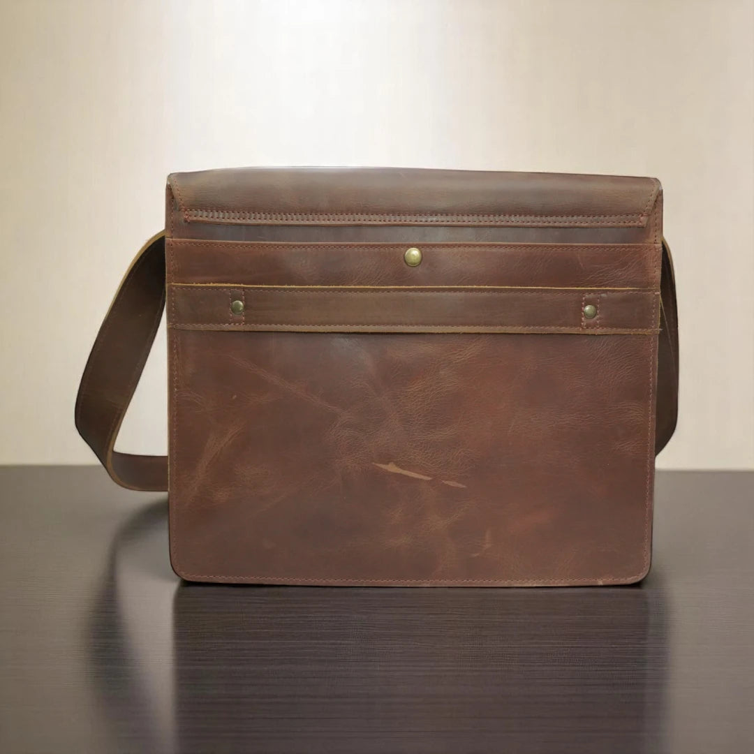Black Side Of Adam Leather Bag