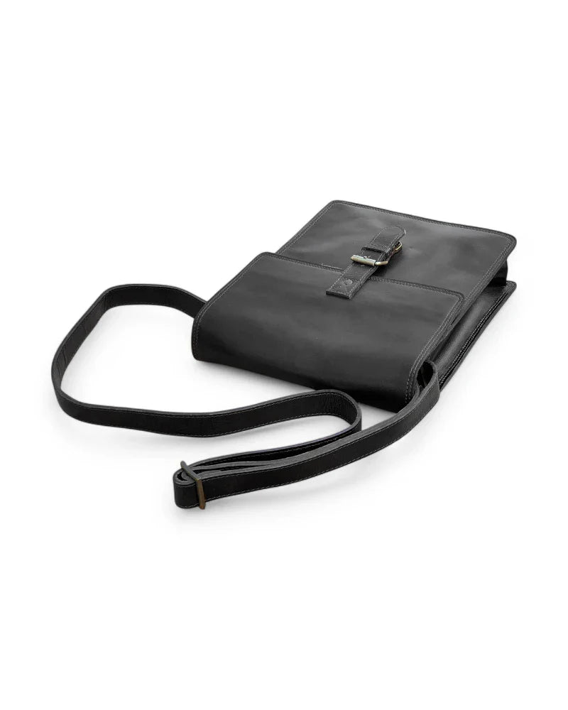 Black Color Leather Bag 