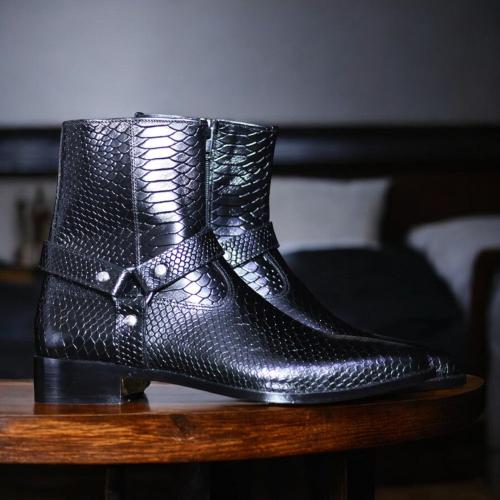 Men python Harness Boots For Men shop_this_look_EcLGgQ
