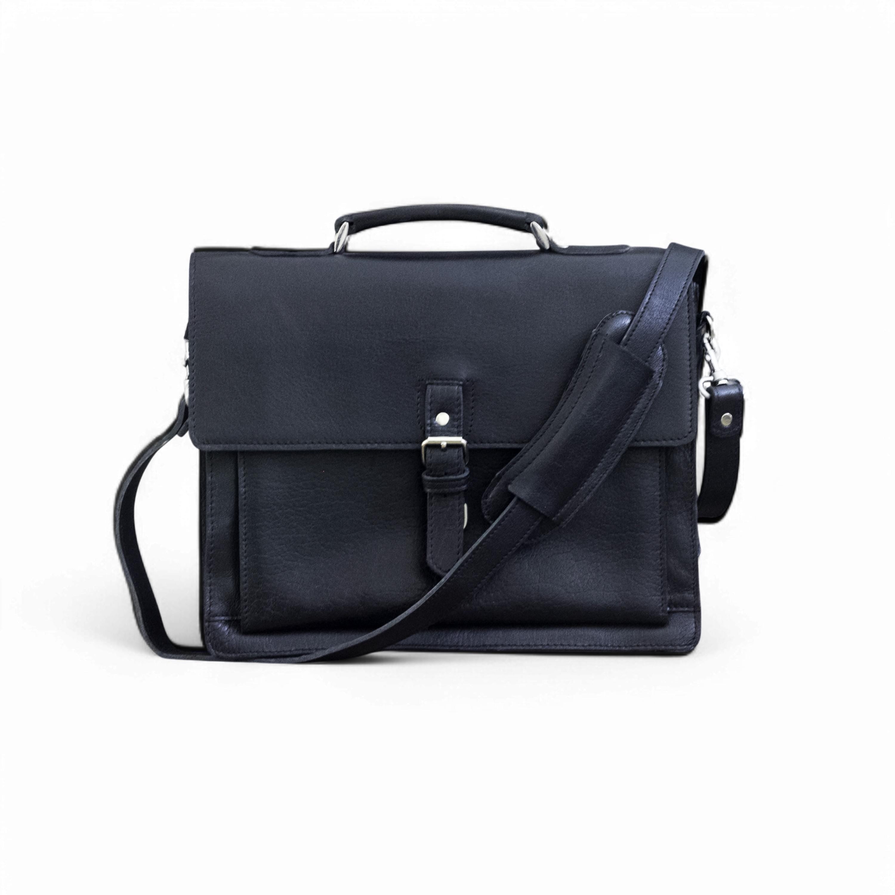 Leather laptop bag, College Bag, Leather Cross-Body Bag Briefcase 