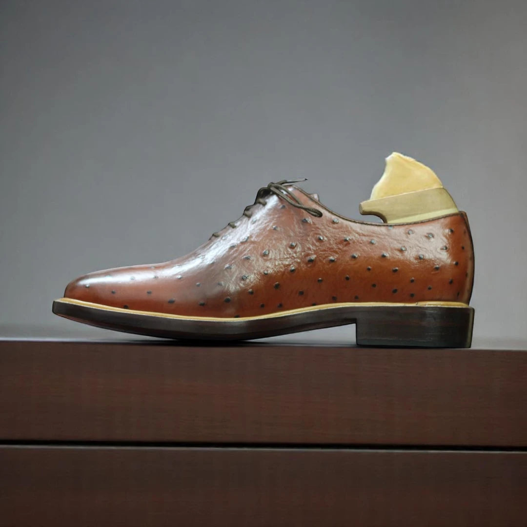 Top View – Top Shot Showing Lace and Toe Shape

